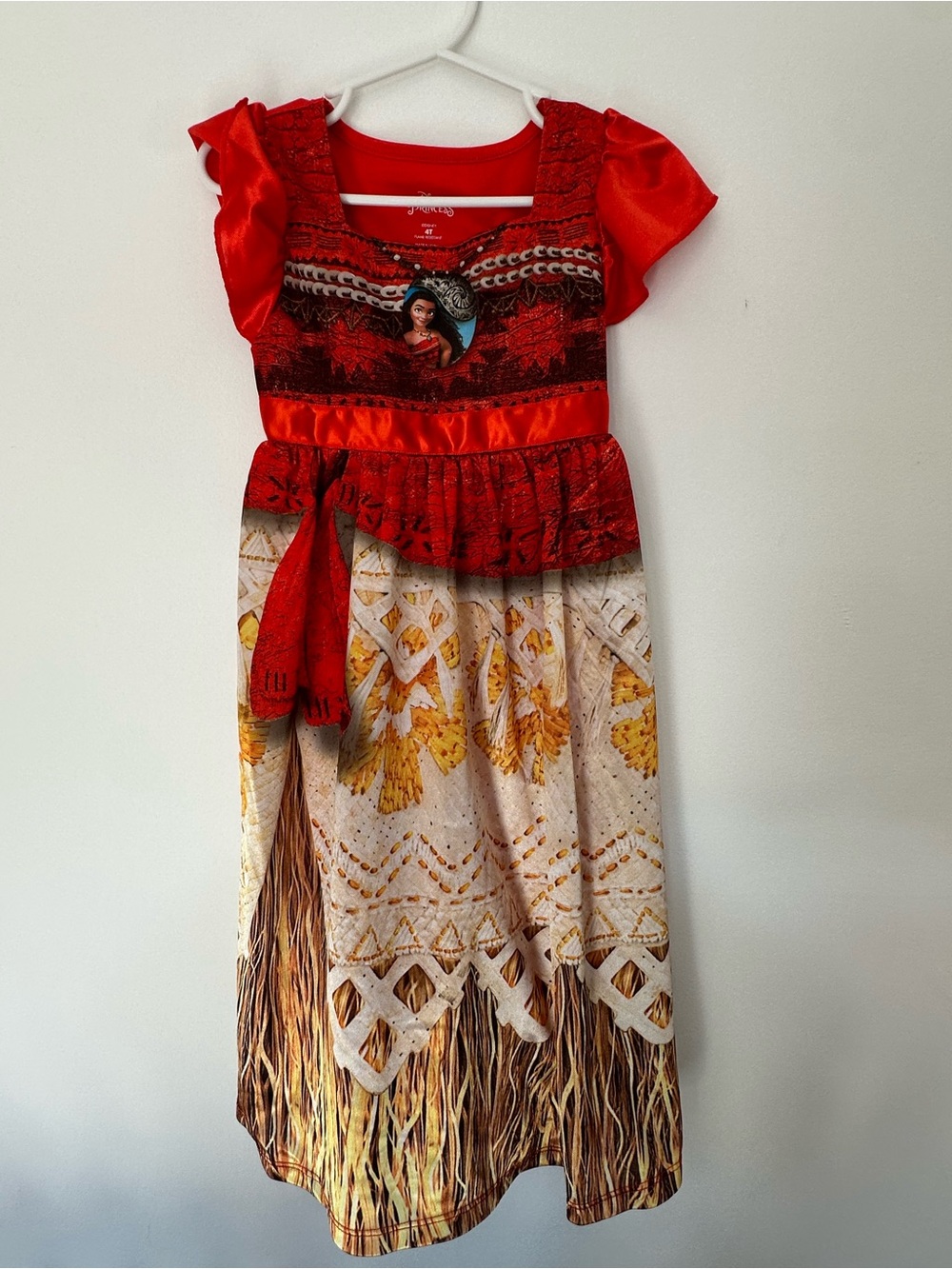 4T Disney Moana Girls Nightgown